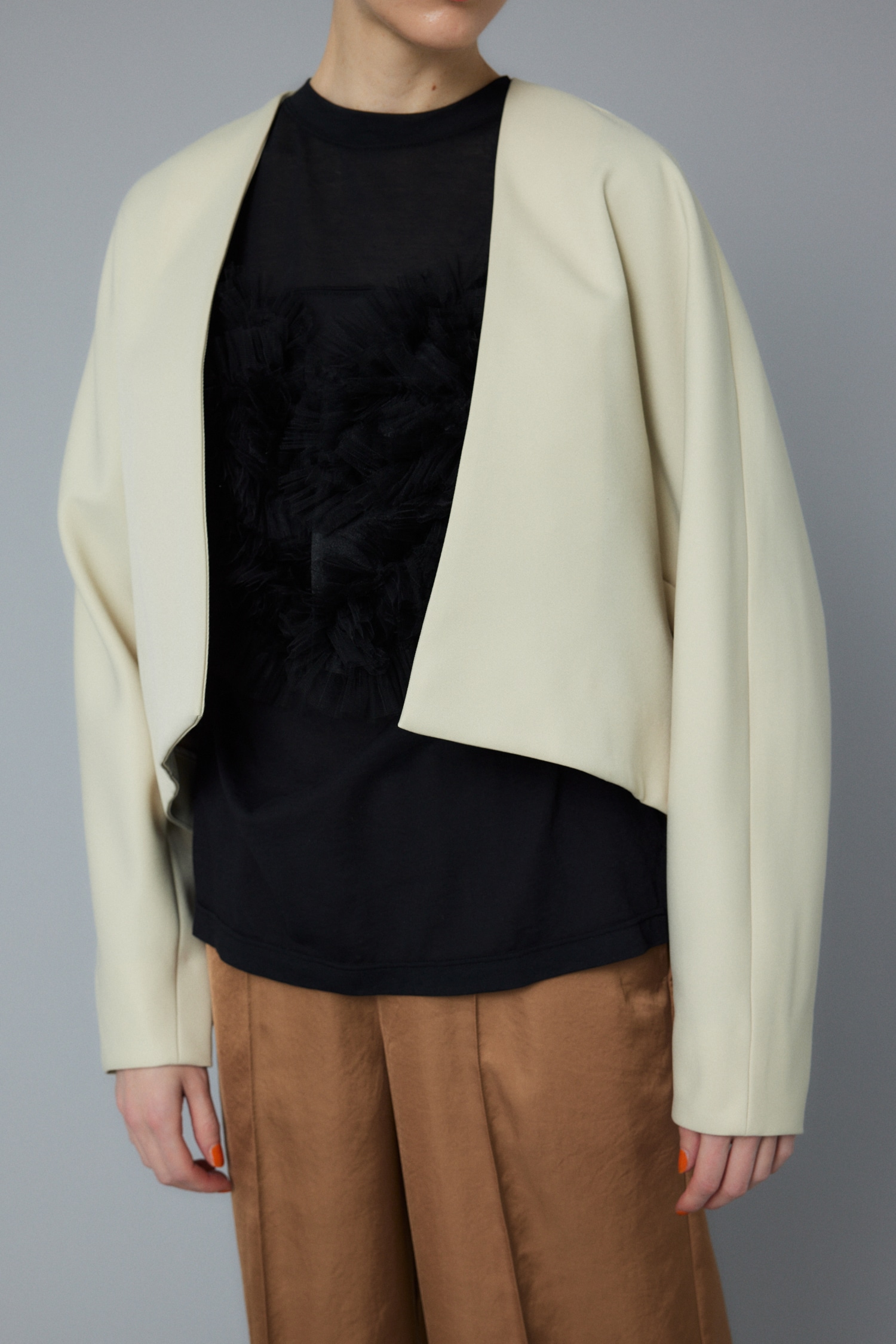 HeRIN.CYE | No collar jacket (ジャケット ) |SHEL'TTER WEBSTORE