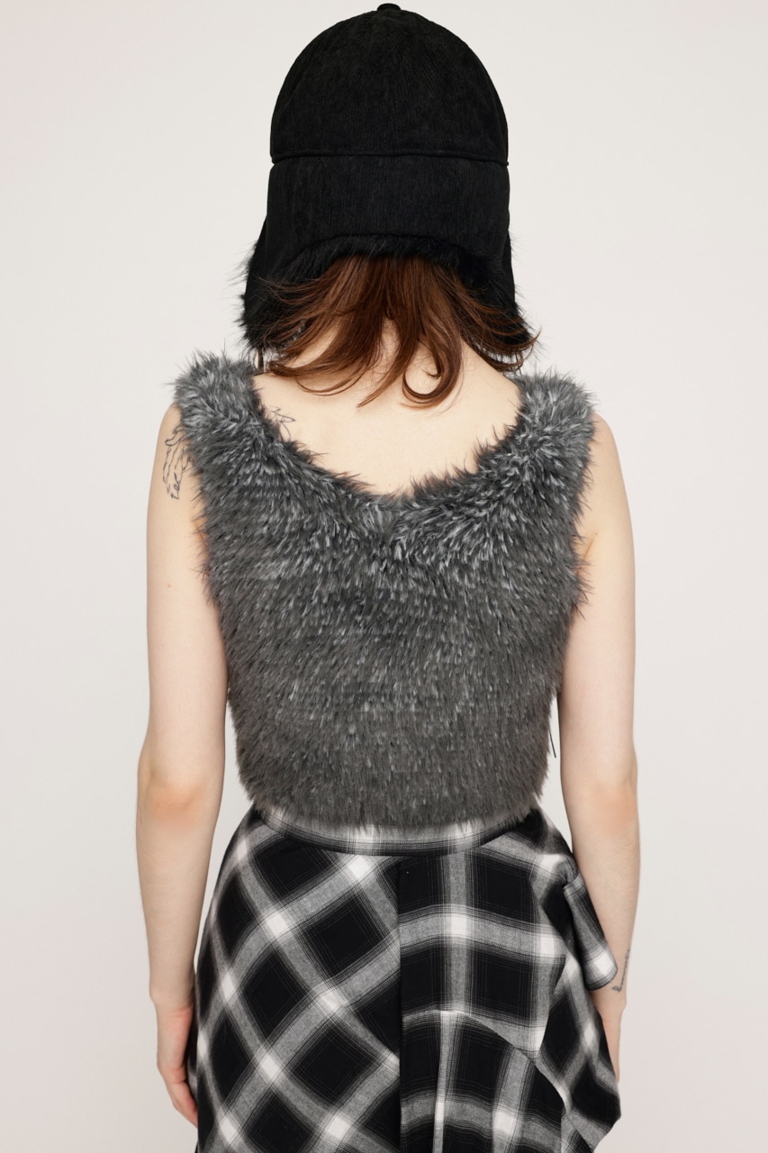 SLY | MIX SHAGGY TANK (タンクトップ ) |SHEL'TTER WEBSTORE