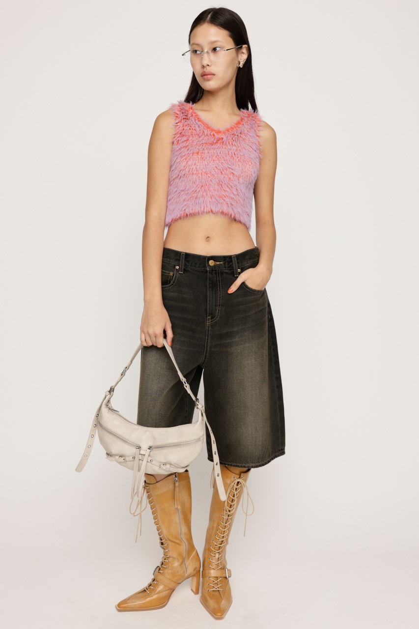 SLY | MIX SHAGGY TANK (タンクトップ ) |SHEL'TTER WEBSTORE