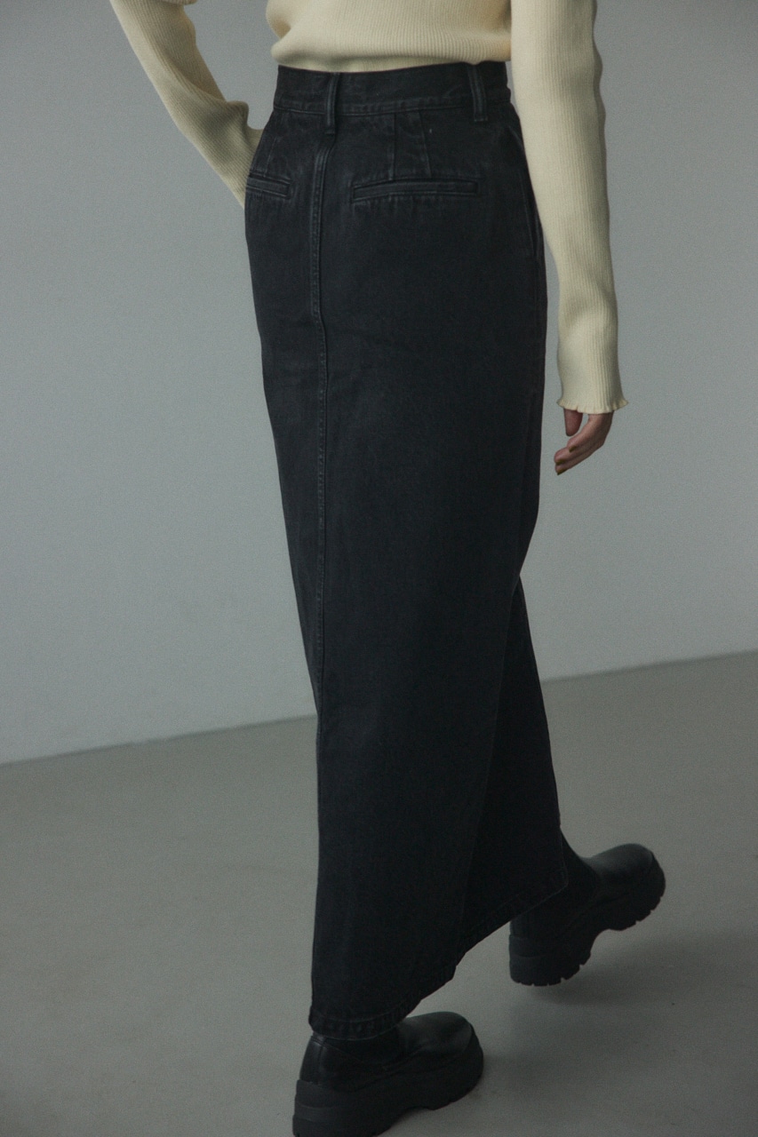 BLACK BY MOUSSY | front zip skirt (スカート ) |SHEL'TTER WEBSTORE