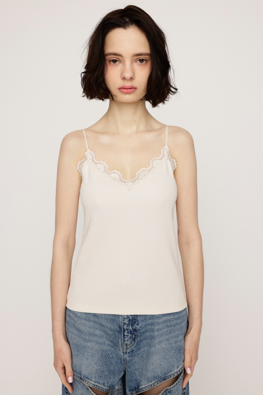 SLY | LACE DOCKING キャミソール (キャミソール ) |SHEL'TTER WEBSTORE
