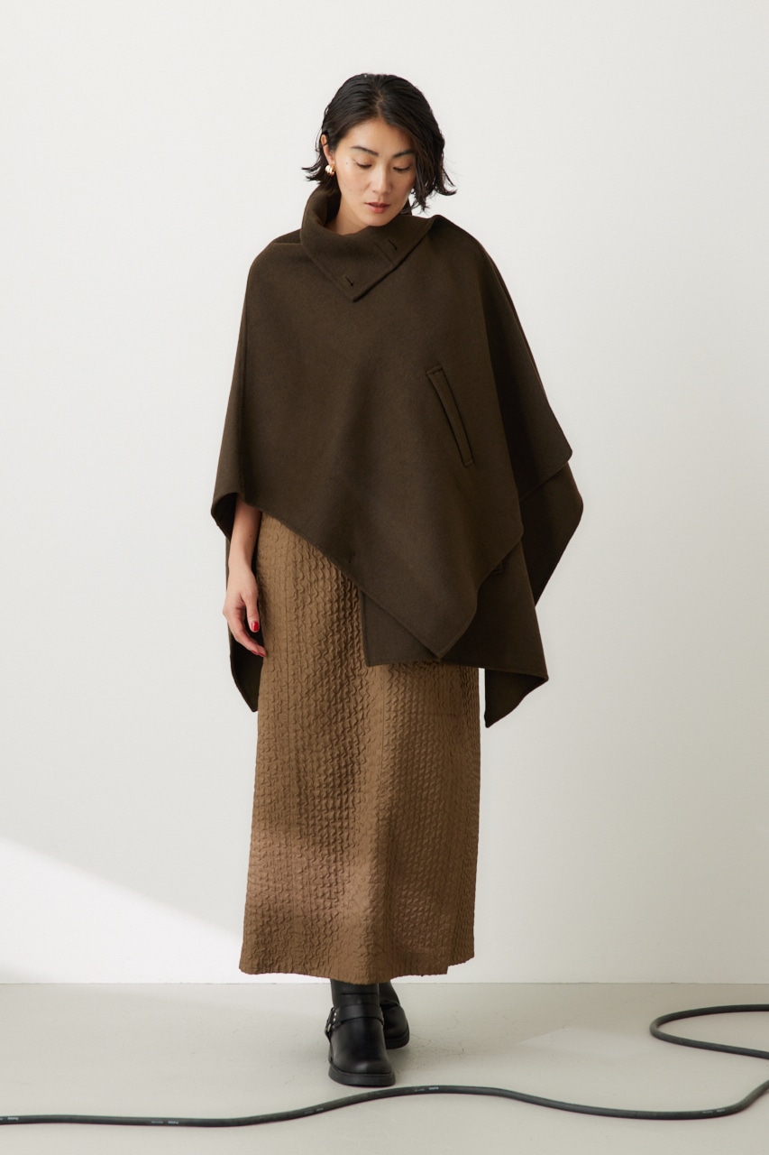 crie conforto | スタンドネックポンチョ (コート ) |SHEL'TTER WEBSTORE