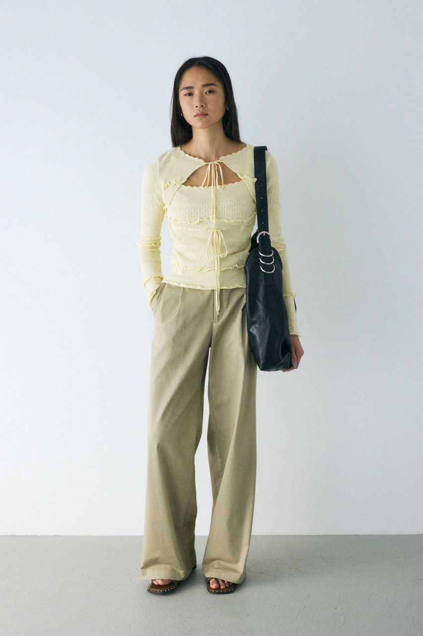 MOUSSY | DROP WAIST チノパンツ (パンツ ) |SHEL'TTER WEBSTORE