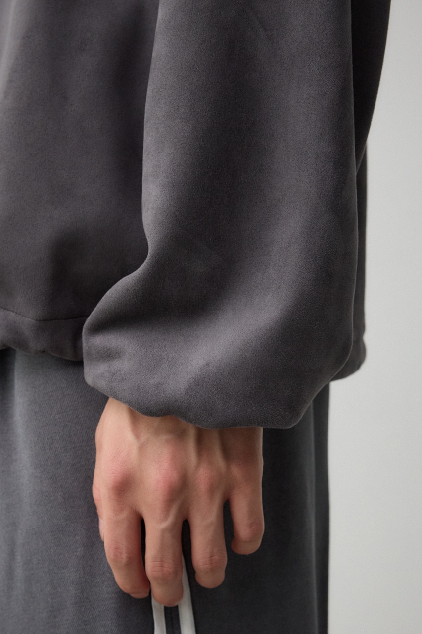 AZUL BY MOUSSY | フェイクスウェードハーフジップPO (その他トップス