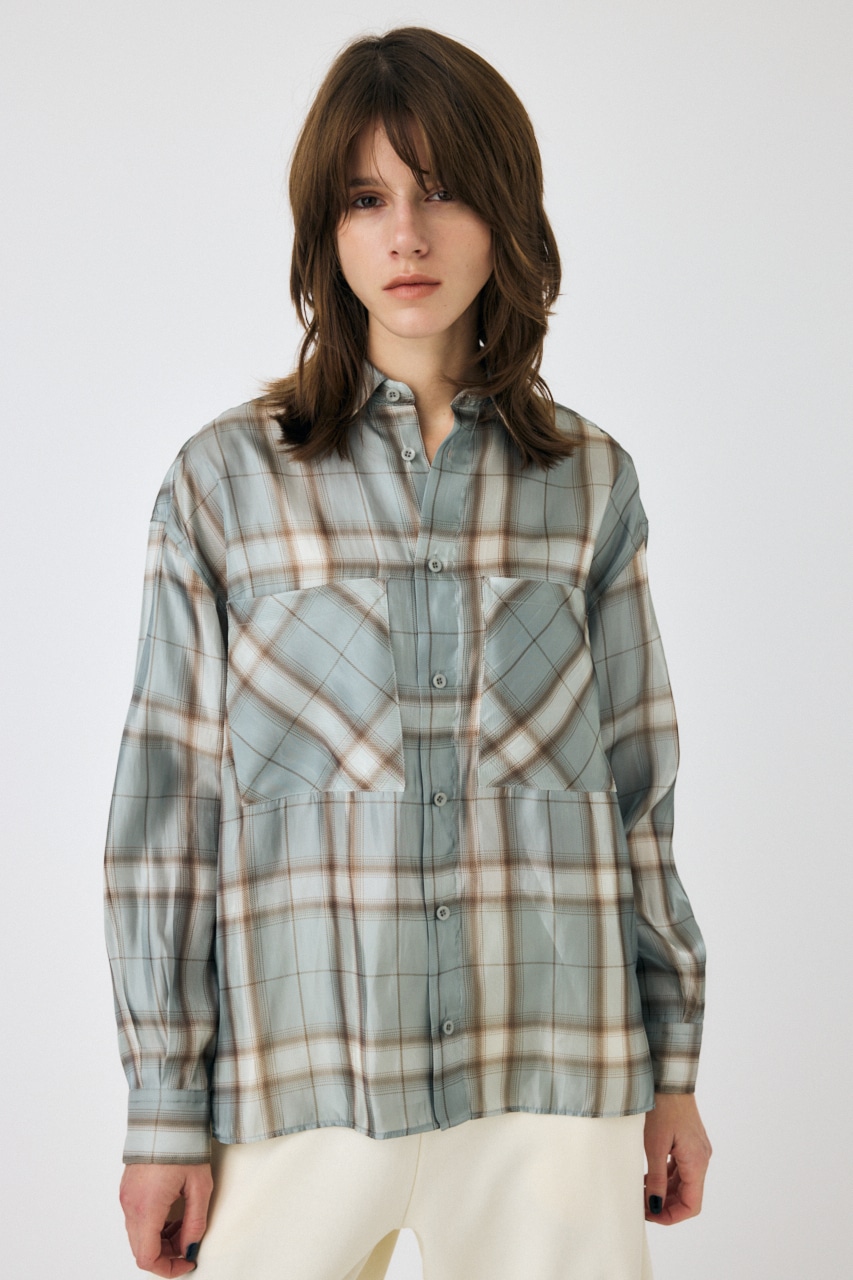 MOUSSY | MIX CHECK ルーズシャツ (シャツ・ブラウス ) |SHEL'TTER