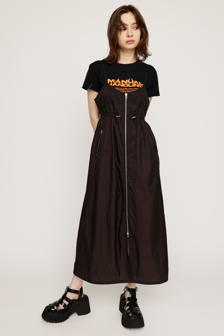 SLY | SHEER CAMI ZIP L／ドレス (ワンピース(ロング） ) |SHEL'TTER