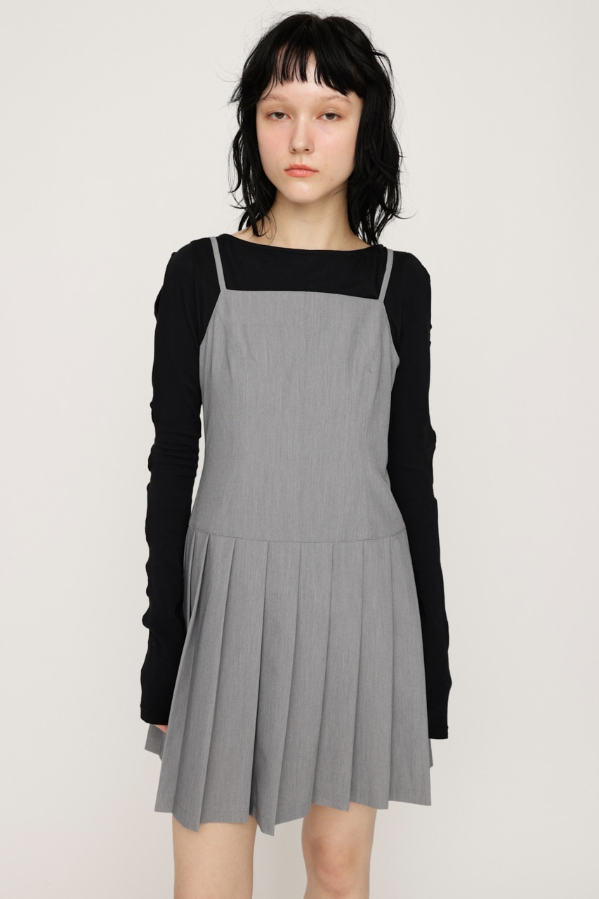 SLY | PLEATS CAMI ショートワンピース (ワンピース(ミニ・ミディアム