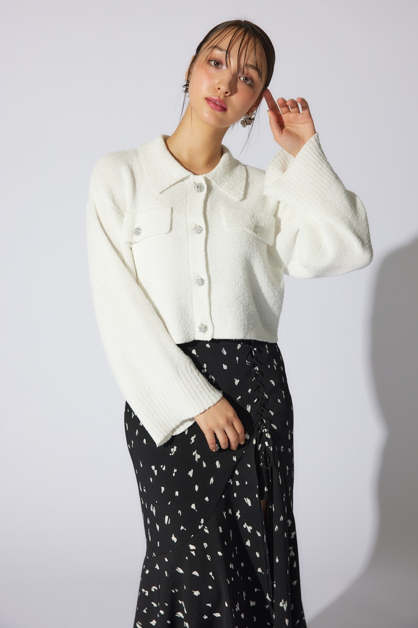 rienda | ビジューニットジャケット (ジャケット ) |SHEL'TTER WEBSTORE