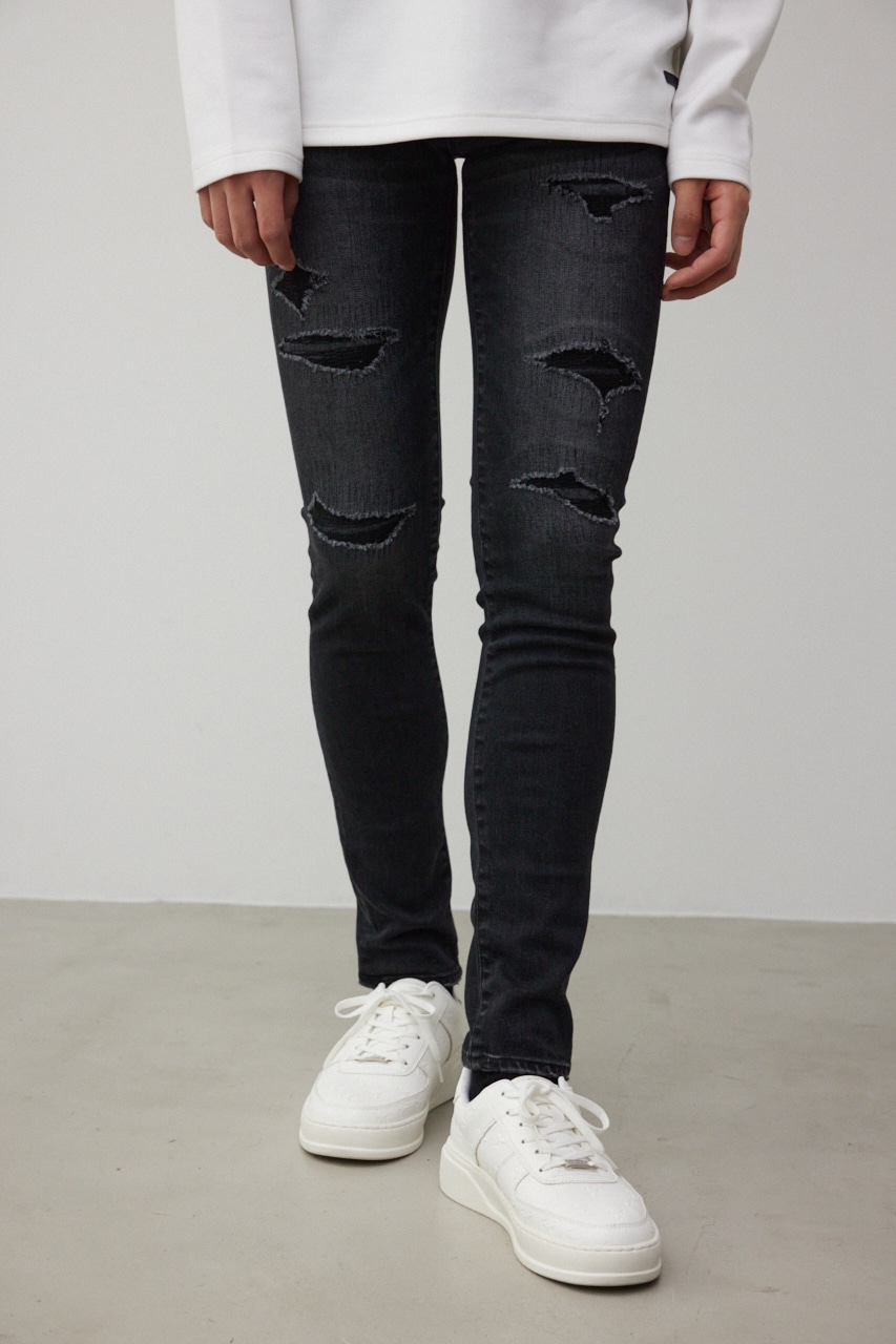 AZUL BY MOUSSY | AZUL DENIM リペアスキニー (スキニー ) |SHEL'TTER