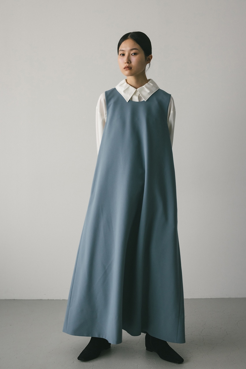 STYLEMIXER | Uネックフレアワンピース (ワンピース(ロング） ) |SHEL