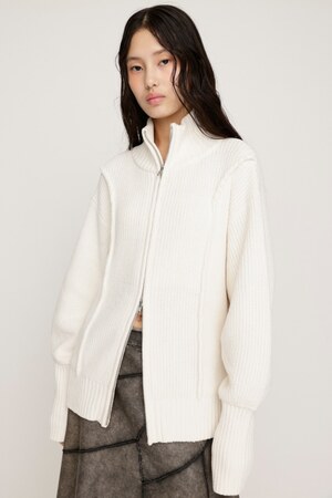 SLY | OVER MOLE ZIP UP OUTER WEAR (その他アウター ) |SHEL'TTER