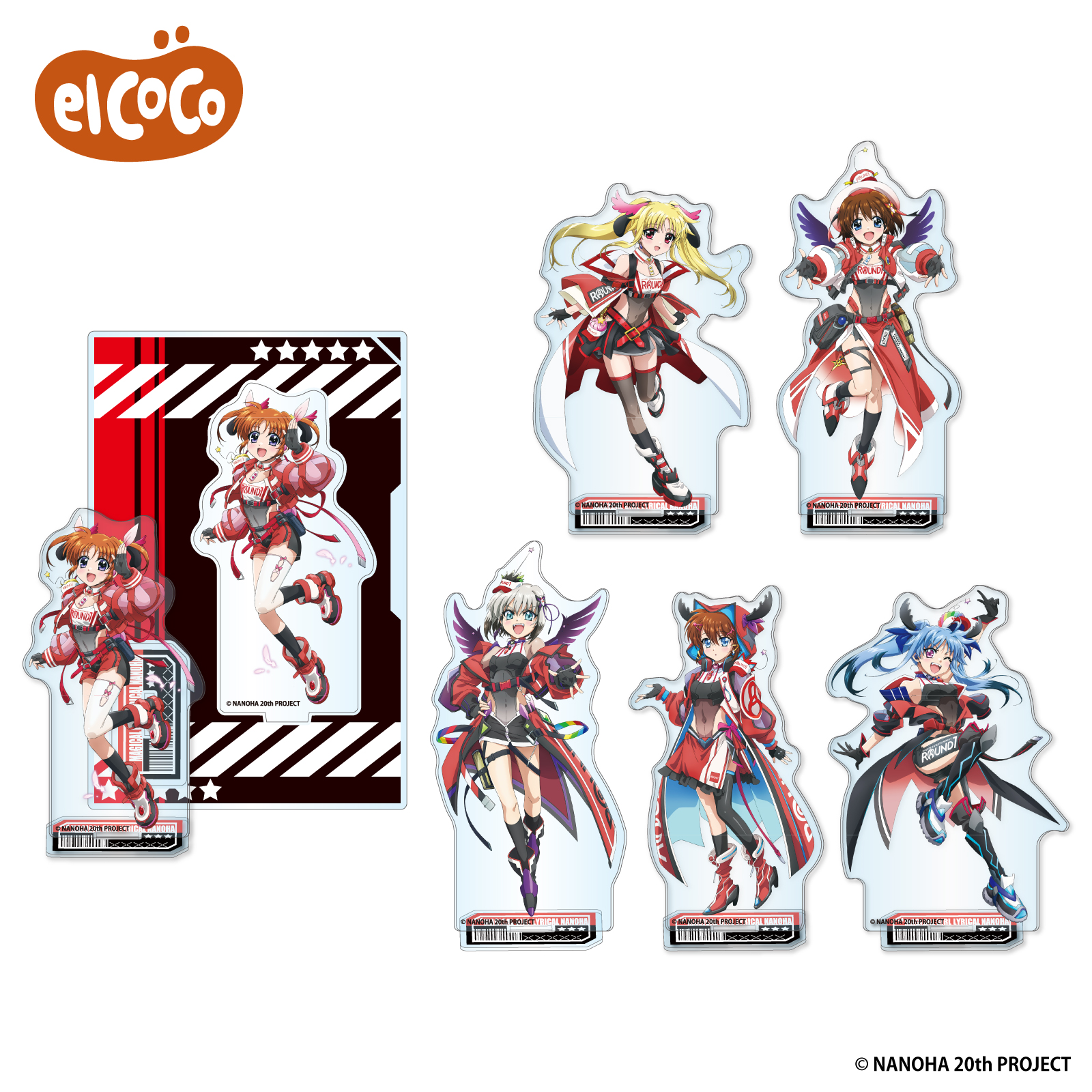 エルココランド魔法少女リリカルなのは アクリルスタンド: ま行