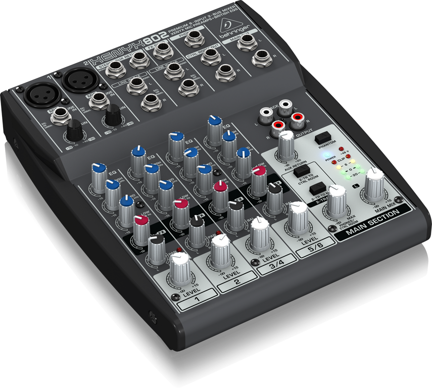 802 XENYX - 製品一覧 - ベリンガー公式ホームページ