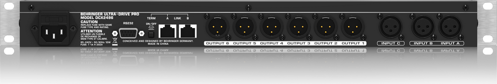 DCX2496 ULTRADRIVE PRO - 製品一覧 - ベリンガー公式ホームページ