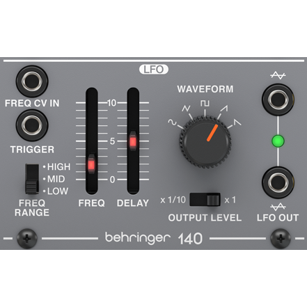 140 DUAL ENVELOPE/LFO - 製品一覧 - ベリンガー公式ホームページ