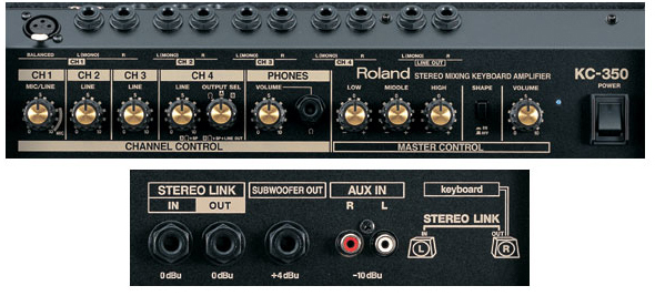 Roland KC-350 Keyboard Amplifier - Elevated Audio