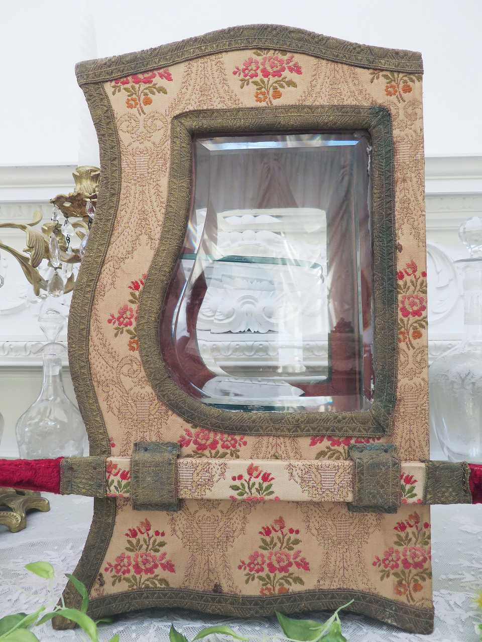 稀少 ブルジョアお嬢様 セダンチェア - 薔薇と天使のアンティーク