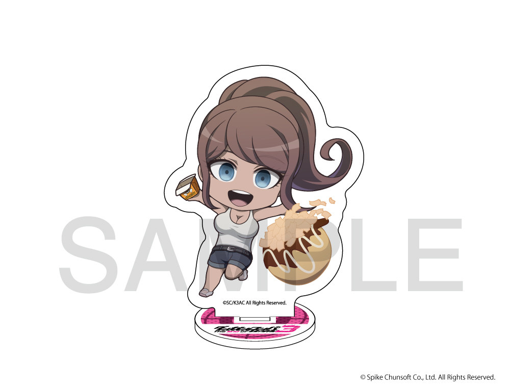 ダンガンロンパ3 未来編×ばくだん焼本舗 アクリルスタンド（朝日奈葵）