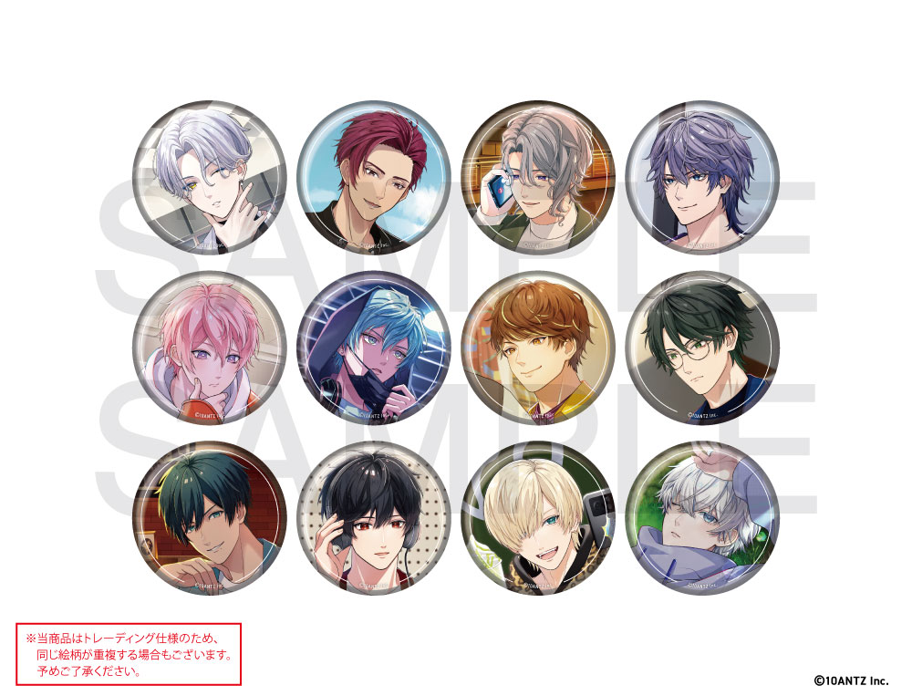 戦国 A LIVE ×きゃらドリ!! BLANC 2024 ランダム販売BIG缶バッジ