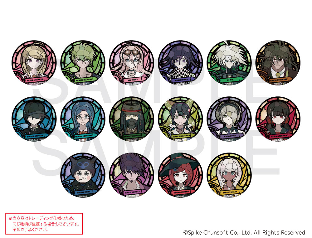 ニューダンガンロンパV3 キャラステンドシリーズ トレーディング缶バッジ