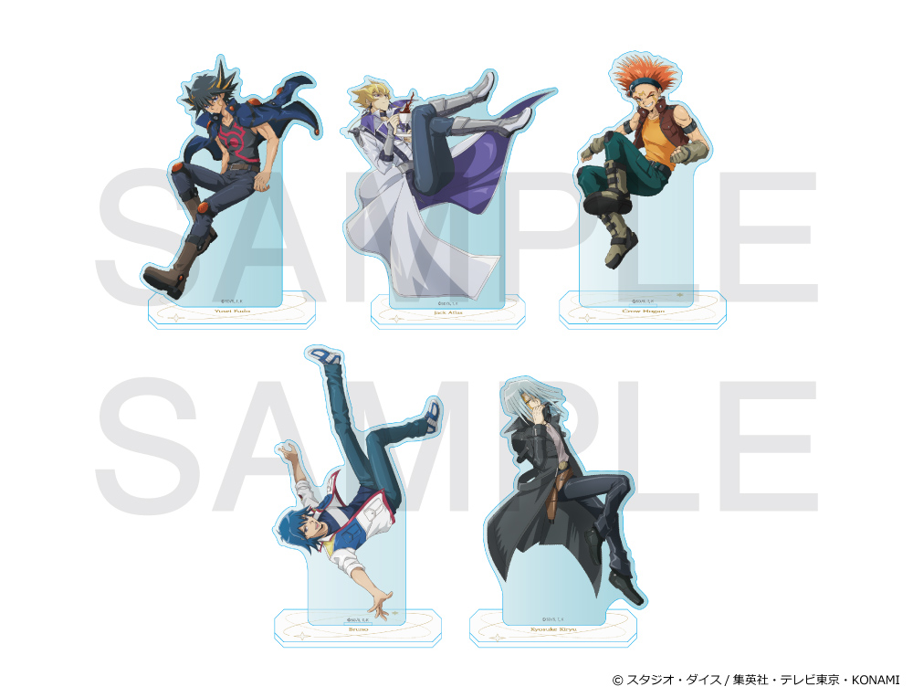 遊☆戯☆王5D's × COLLABOCAFEHONPO BLANC 等身BIGアクリルスタンド