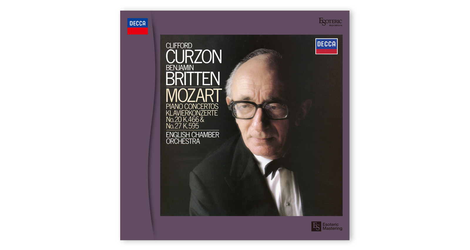MOZART Piano Concerto No. 20, No. 27 etc CURZON | 製品トップ