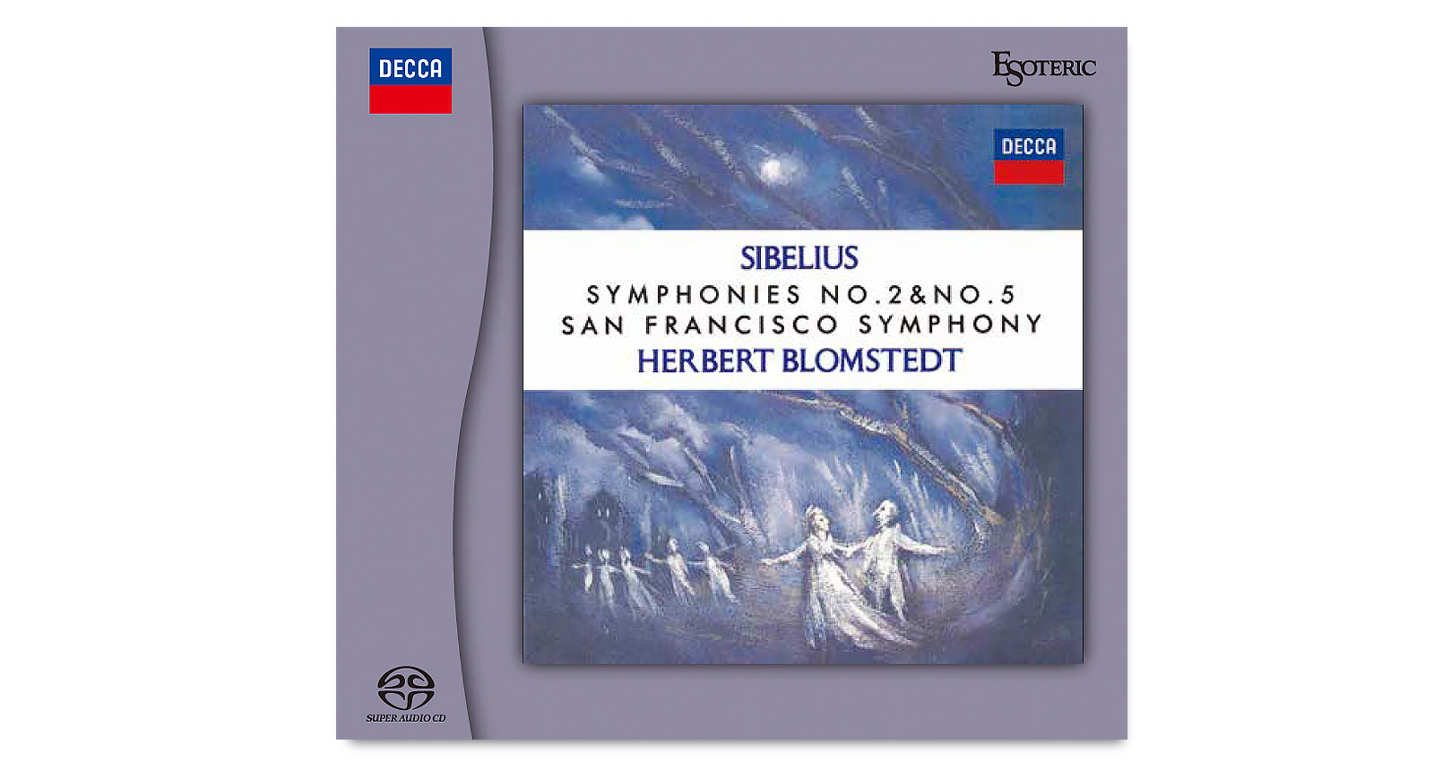 Super Audio CD softwares, “SIBELIUS Symphonies No. 2 & No. 5, etc