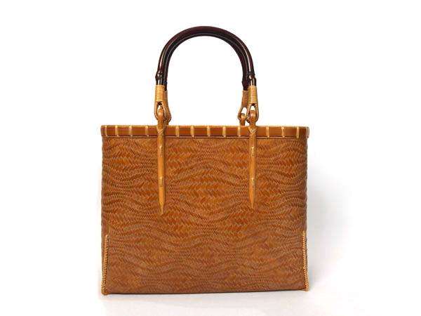 着物に合う究極の竹バッグ、伝統工芸士 高江雅人先生の作品取扱い開始