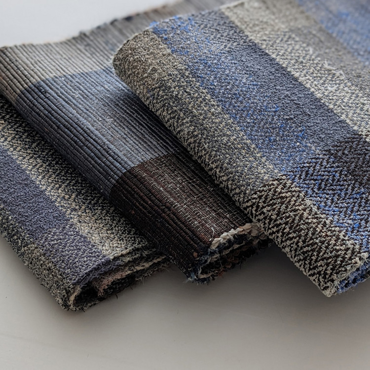 小林純子さんの 「裂織布（さきおりふ）」 半幅帯 の第二弾入荷です