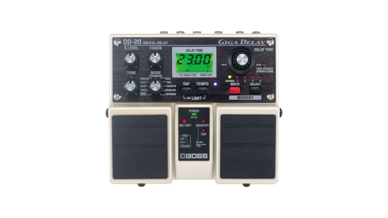 BOSS Digital Delay”GIGA DELAY” DD-20の使い方や使ってみた感想
