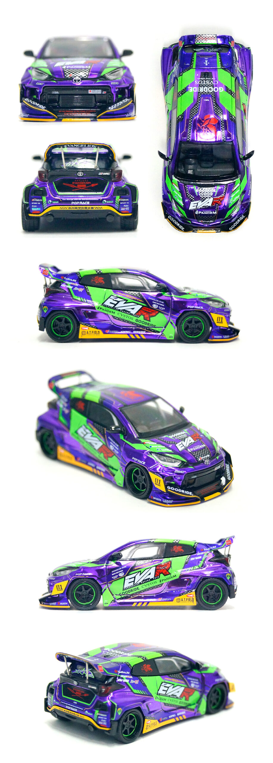 POP RACEより、エヴァンゲリオンレーシング フォーミュラドリフト