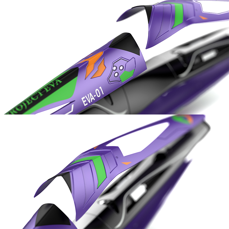 エヴァンゲリオン30周年記念Gravity.Mobius】初号機万年筆＆ボールペン