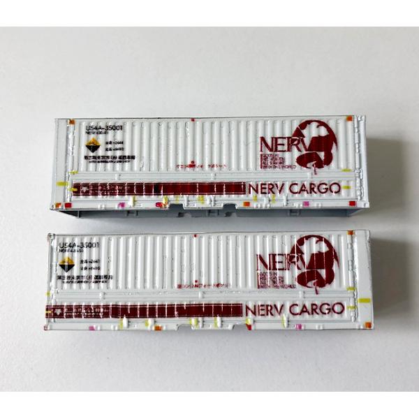 TORM.鉄道模型1/150スケールNERV CARGOコンテナ Type01 2個入