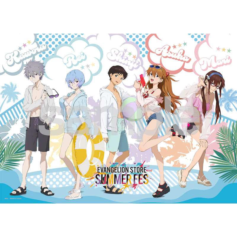 EVA STORE オリジナルジグソーパズル SUMMER FES（500ピース）: グッズ