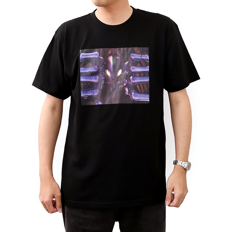P 新世紀エヴァンゲリオン ~未来への咆哮~】Tシャツ/初号機突発当り(黒