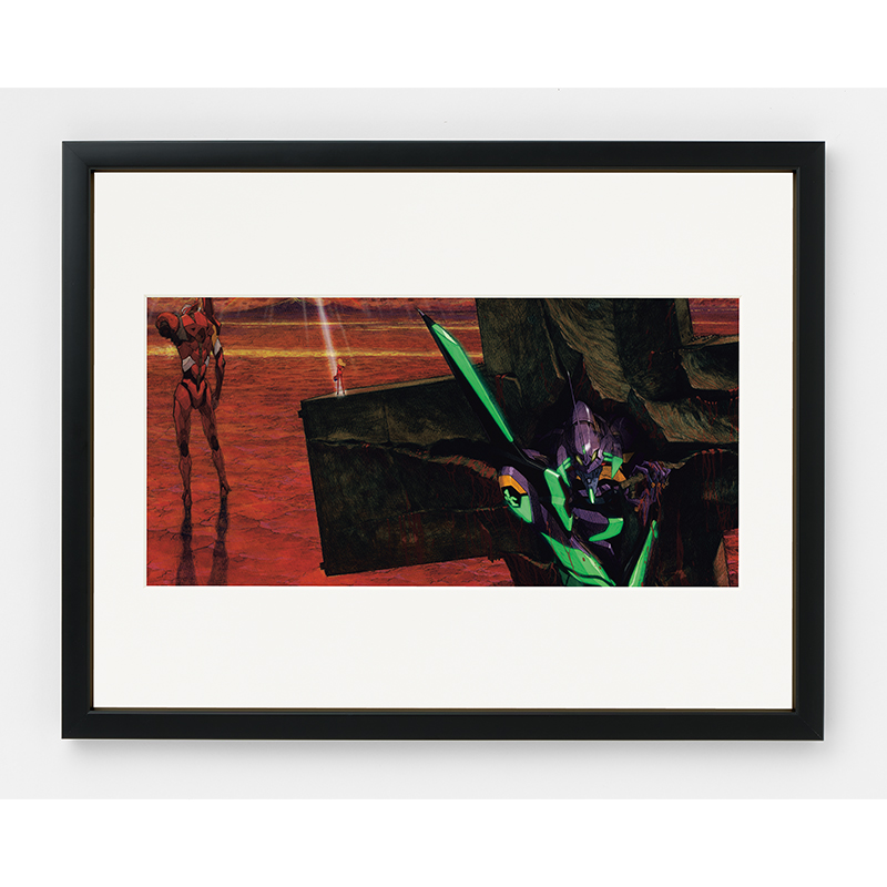 受注生産品】EVA STORE オリジナル 貞本義行 複製原画 テストプラグ