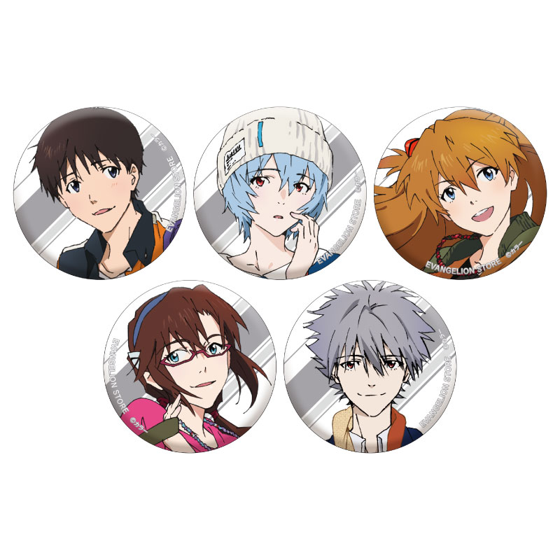 EVA STORE オリジナル 缶バッジセット/EVANGELION STORE TOKYO-01(10