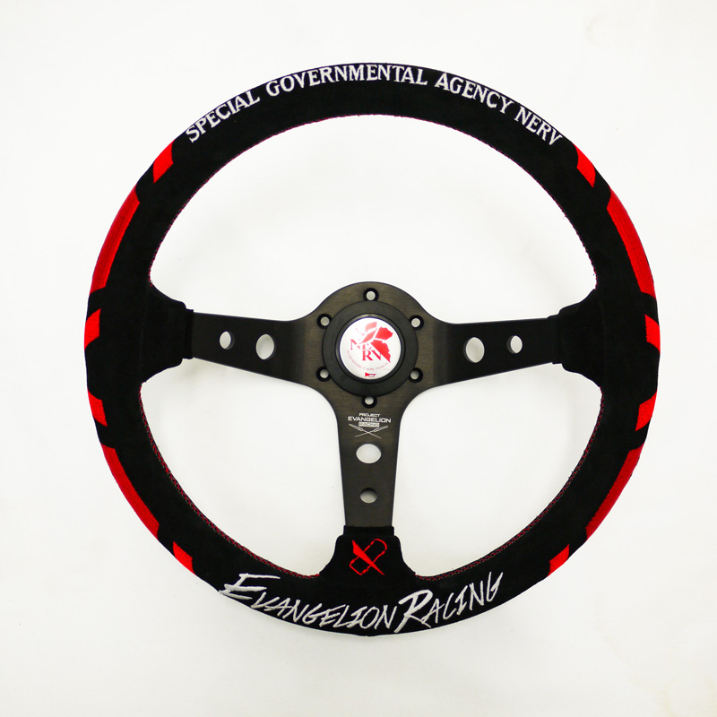 VERTEX × 俺だっ × EVANGELION RACING STEERING/ 01 TEST TYPE（ティー
