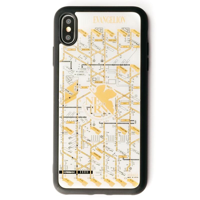 FLASH NERV 基板アート iPhoneXS Maxケース/白（電子技販）