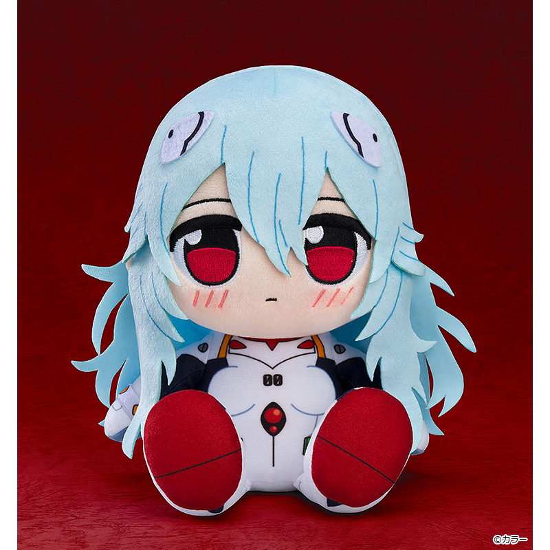 くりぱん ぬいぐるみ 綾波 レイ（ロングヘア:白プラグスーツ