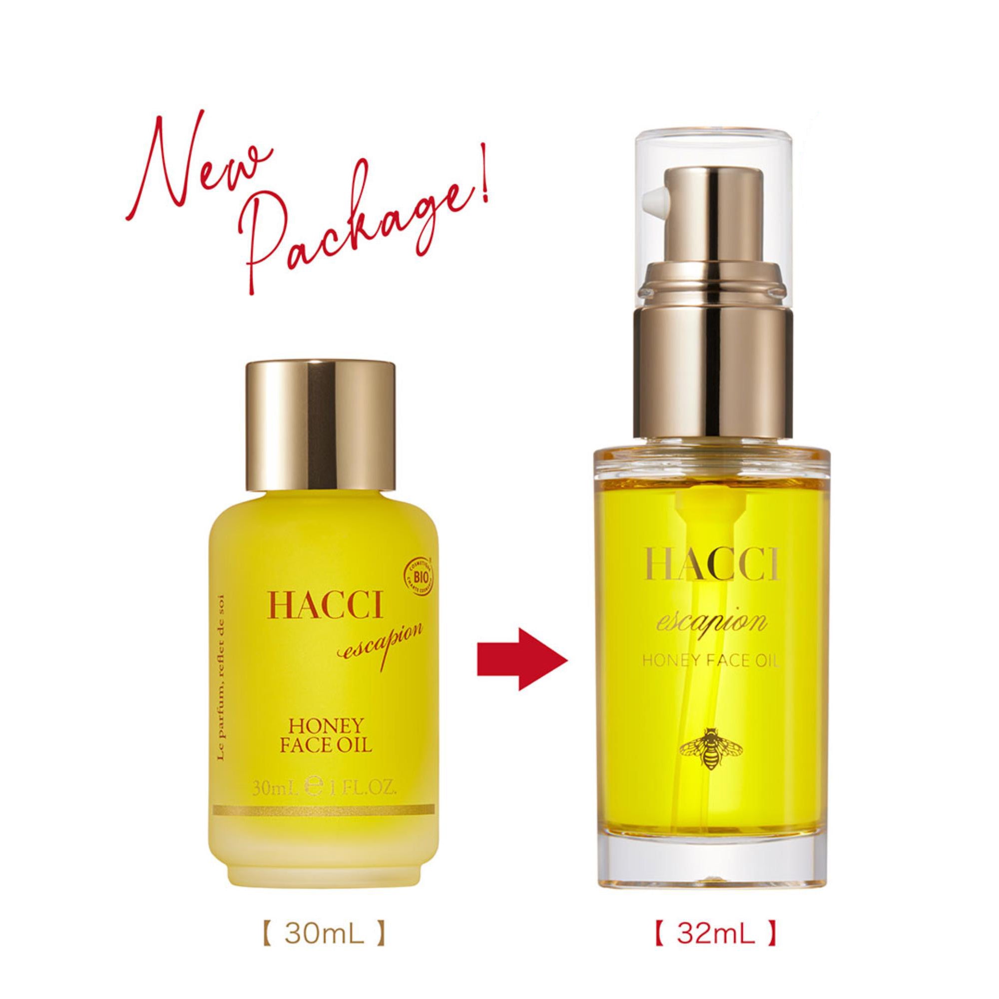 HACCI Honey Face Oil escapion – Everglow Cosmetics