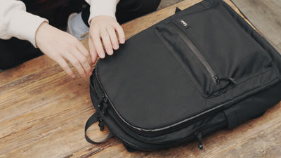 Evoon みがるサコッシュレザー【ブラック 3営業日以内に発送/ダーク