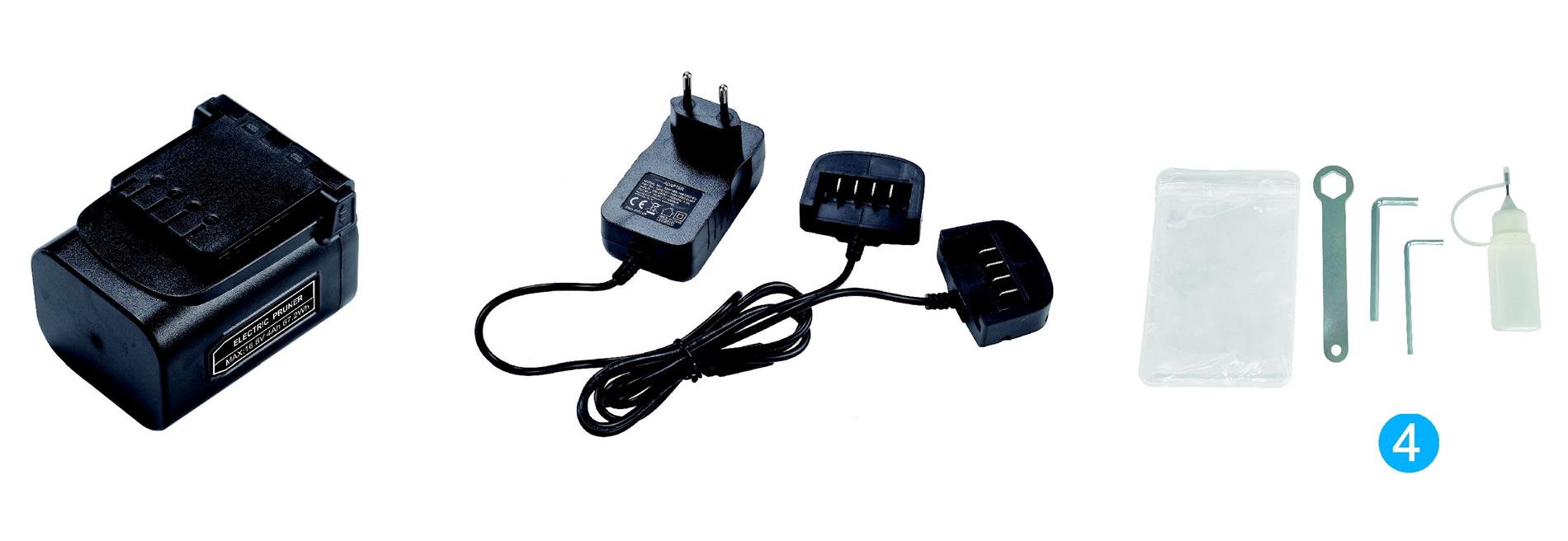 Zimastar SC-8611A/1 2 Akülü Budama Makası 40mm - Erbaybahce.com