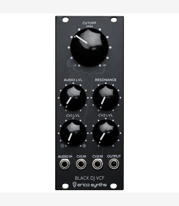 Black DJ VCF - Erica Synths