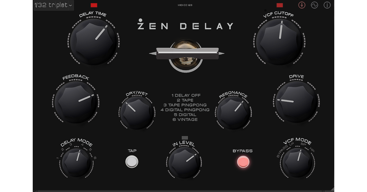 Zen Delay VST - Erica Synths