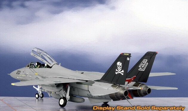 US Navy F-14A Tomcat Model USN VF-84 Jolly Rogers AJ201 USS