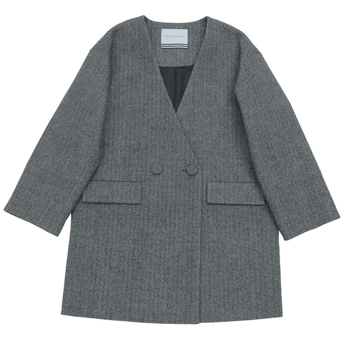 BORDERS at BALCONY ボーダーズアットバルコニー WOOL HERRINGBONE