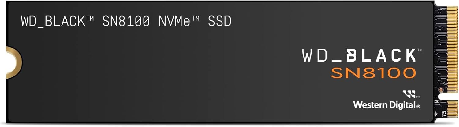 SanDisk 2TB WD_BLACK SN8100 M.2 NVMe SSD (PCIe 5.0)