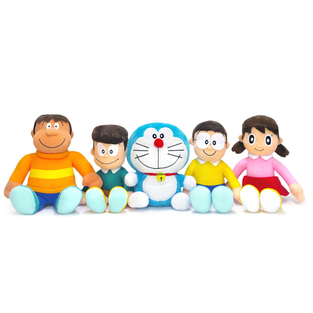 ドラえもん のび太と仲間たち ぬいぐるみセット S | 祝電・弔電・国際