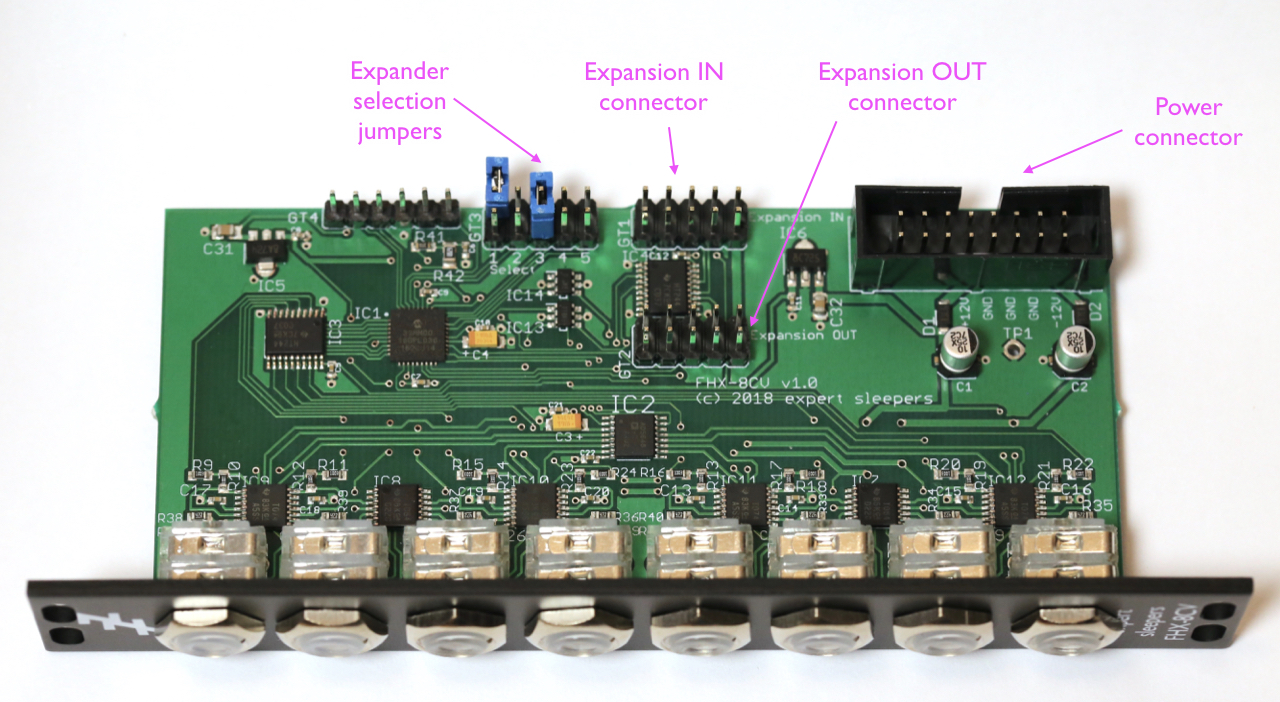 Expert Sleepers - FHX-8CV Expander for FH-2 User Manual
